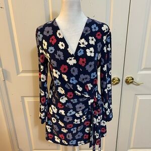 Anne Klein faux wrap top, Medium